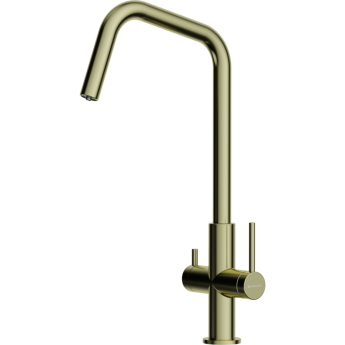 Смеситель OMOIKIRI MIYAKO-LG латунь/светлое золото