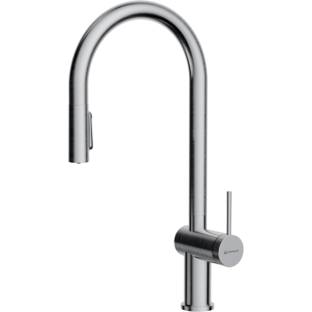 Смеситель OMOIKIRI TAHARA-SB-BN латунь/нержавеющая сталь