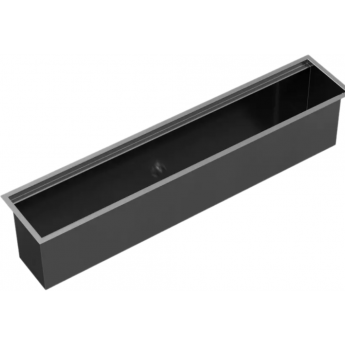 Сушка встраиваемая для посуды OMOIKIRI DRY-02-GM нержавеющая сталь/вороненая сталь без вставок